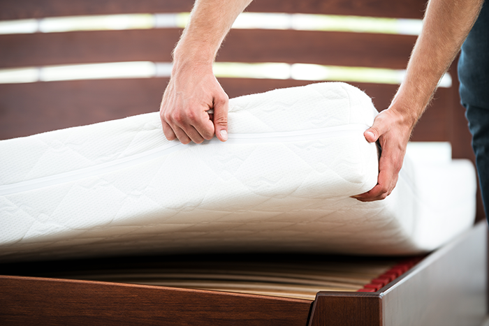 Removing a mattress